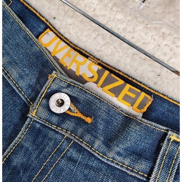 Levis SilverTab Oversized Baggy Blue Jeans Mens 34x32 Utility (36x32.5) - Picture 10 of 13